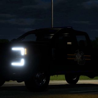 2020 SuperDuty F Series Police Utility V1 0 FS25 Mod FS22 Mod