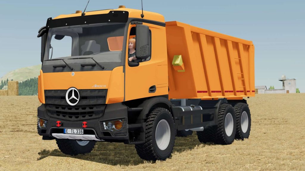 Autocarro Con Cassone Ribaltabile Mercedes Benz Arocs V