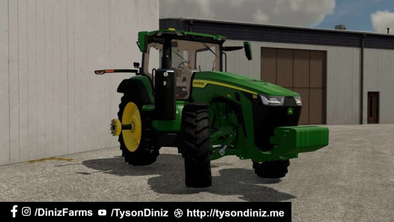 John Deere 8r Spec Usa 2020 V1011 Farming Simulator 22 Mod 3906