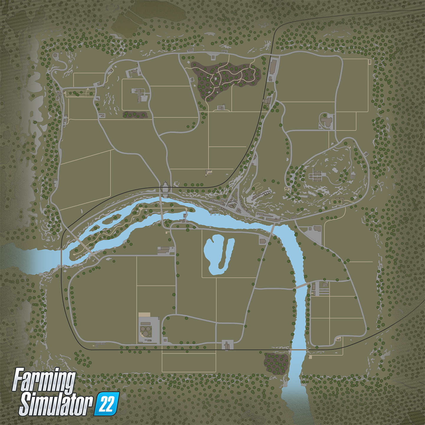 Mappa francese di Haut-Beyleron in Farming Simulator 22 