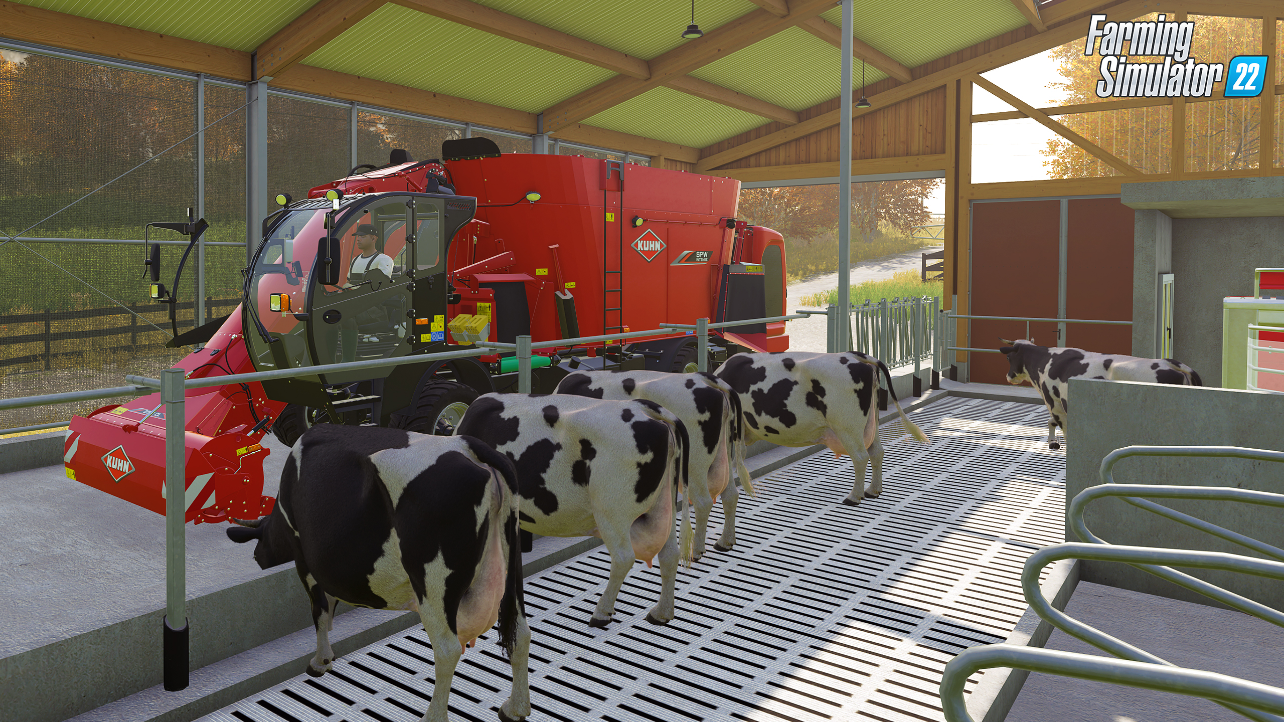 Prime scene di gioco dal vivo da Farming Simulator 22 