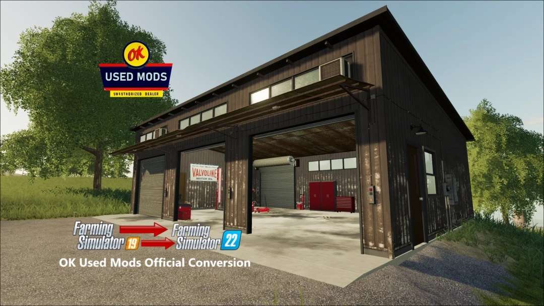 Old Auto Shop Di Ok Mod Usate V1000 Farming Simulator 22 Mod Fs22 Mod 1964