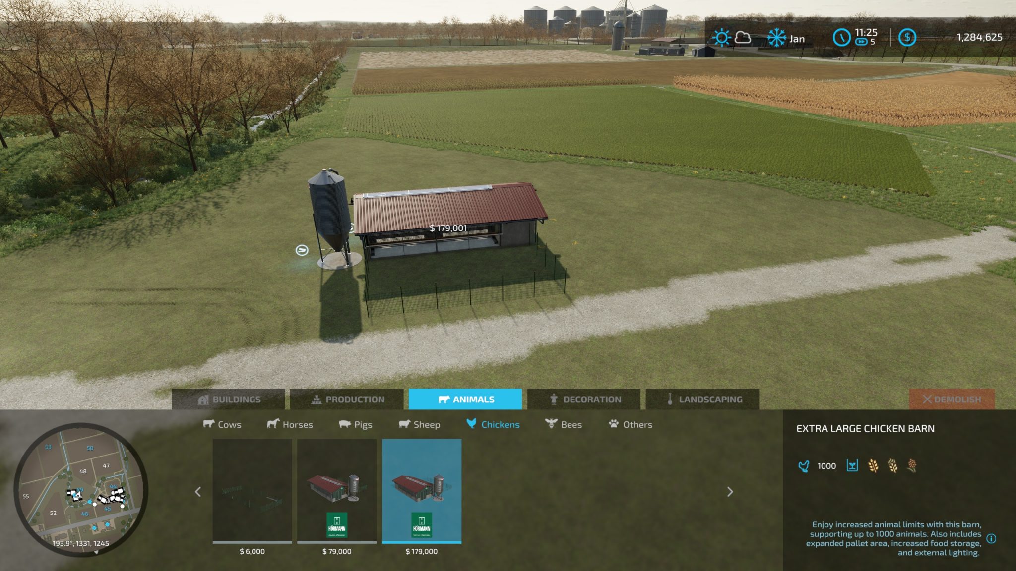 Granaio Di Pollo Extra Large V1001 Farming Simulator 22 Mod Fs22 Mod 0866