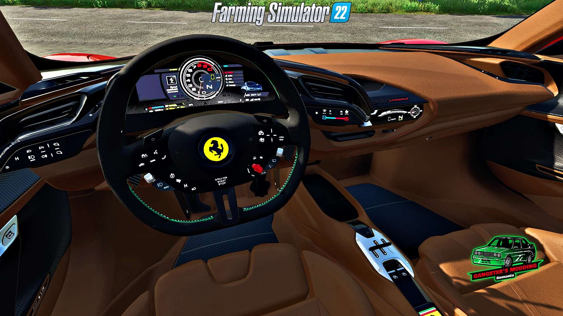 Ferrari SF90 Stradale V1.0.0.0 - Farming Simulator 22 Mod